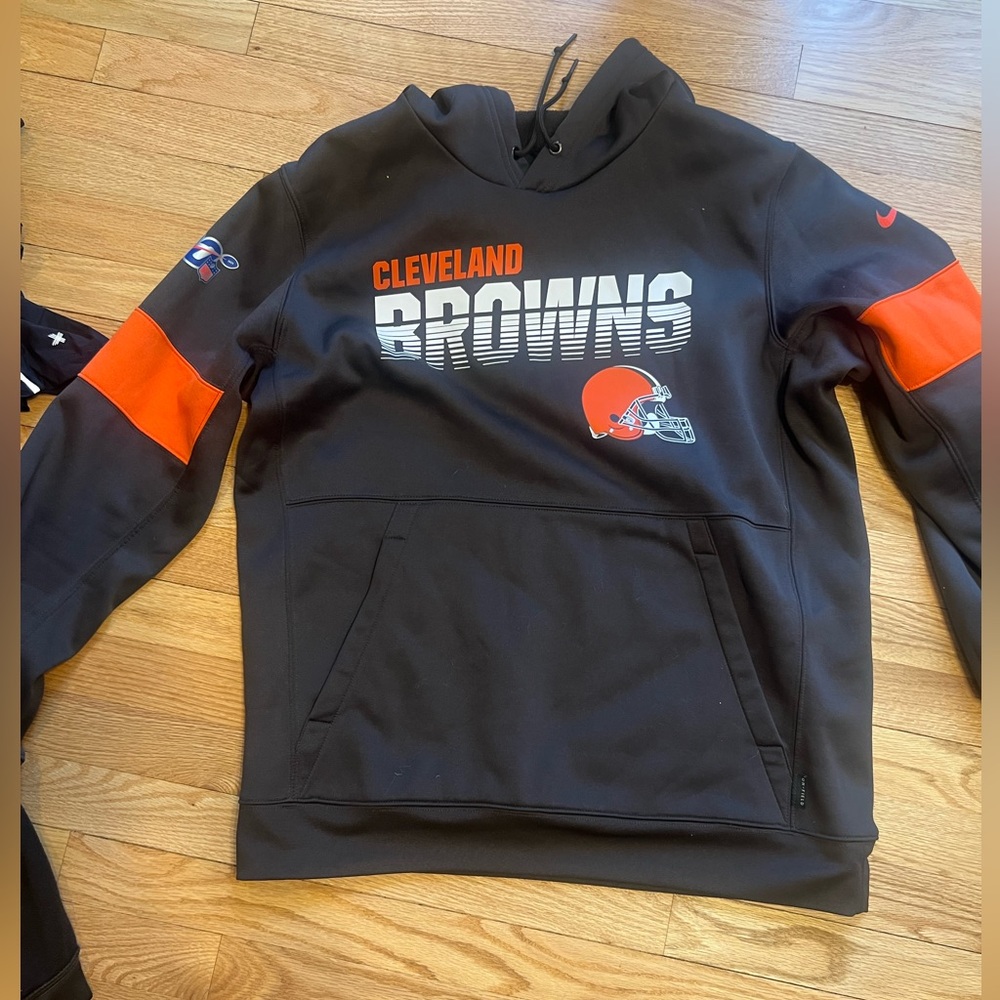 Nike NFL 100 Cleveland Browns Hoodie Sweatshirt
